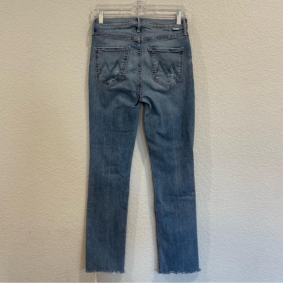 Mother The Midrise Dazzler Ankle Fray in Going in Circles - Size 28 - Picture 4 of 9